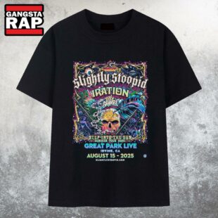 Slightly Stoopid 8-15-2025 Great Park Live In Irvine CA T Shirt