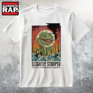 Slightly Stoopid Wilmington NC Jun 14 2025 Tour T Shirt