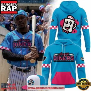 Somerset Patriots Jersey Diners Special Edition All Over Print Hoodie