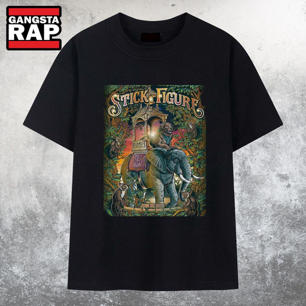 Stick Figure 6-22-2025 Shows Virginia Beach VA T Shirt Stick Figure 6-22-2025 Shows Virginia Beach VA T Shirt