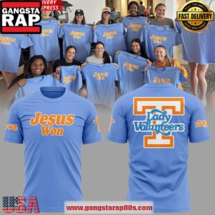 Tennessee Volunteers “Jesus Won” 2025 Unisex T Shirt