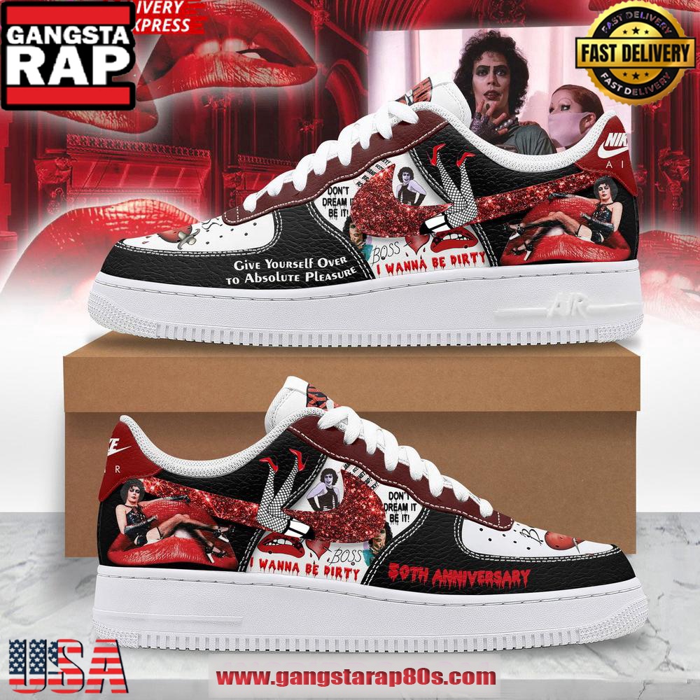 The Rocky Horror Picture Show Limited Edition Air Force 1 Sneakers Shoes The Rocky Horror Picture Show Limited Edition Air Force 1 Sneakers Shoes
