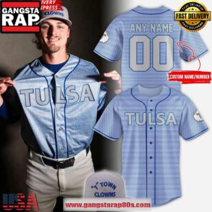 Tulsa Drillers 2025 T-Town Clowns Special Custom Baseball Jersey Shirt