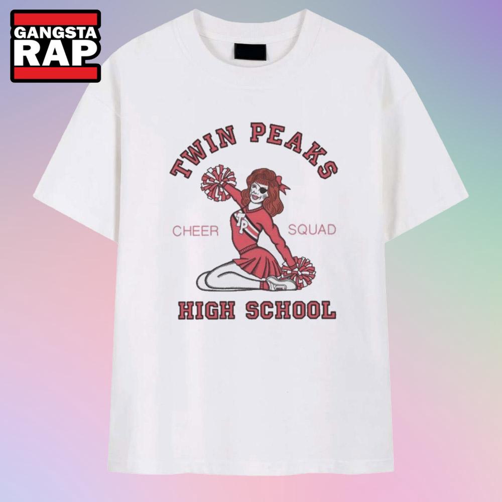 Twin Peaks High School Cheer Squad T-Shirt Twin Peaks High School Cheer Squad T-Shirt