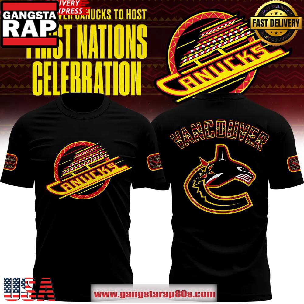 Vancouver Canucks National Indigenous History Month 2025 Unisex T-Shirt Vancouver Canucks National Indigenous History Month 2025 Unisex T-Shirt