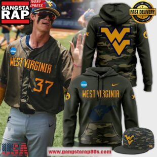 West Virginia Mountaineers Military Appreciation 2025 Camo All Over Print Hoodie