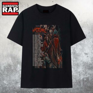 Whitechapel Rituals of Hate Tour 2025 Date List With Special Guest Bodysnatcher AngelMaker And Disembodied Tyrant T Shirt
