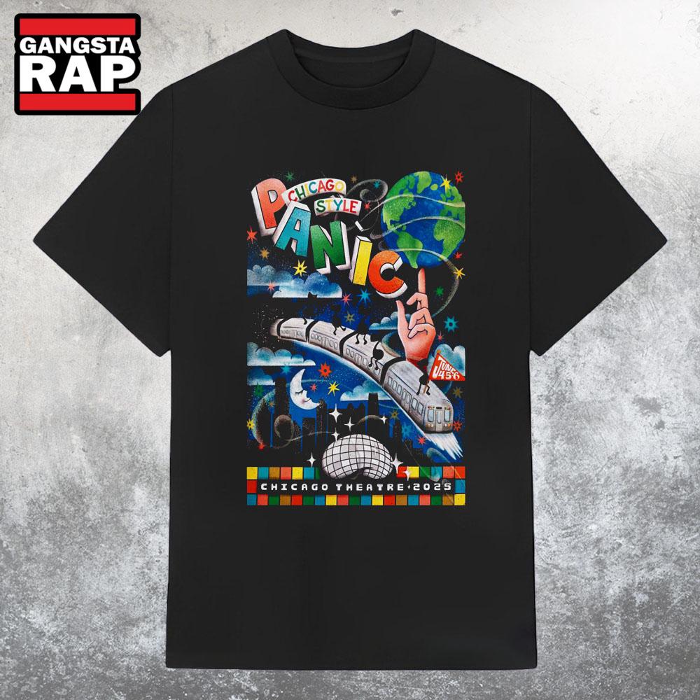 Widespread Panic The Chicago Theatre Chicago IL Jun 4 5 6 2025 T Shirt Widespread Panic The Chicago Theatre Chicago IL Jun 4 5 6 2025 T Shirt