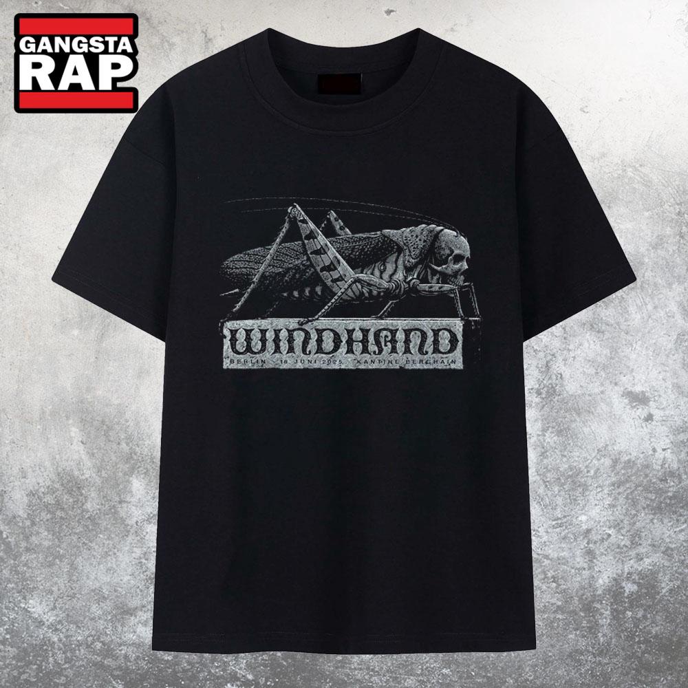 Windhand Jun 18 2025 Kantine Berghain T Shirt Windhand Jun 18 2025 Kantine Berghain T Shirt