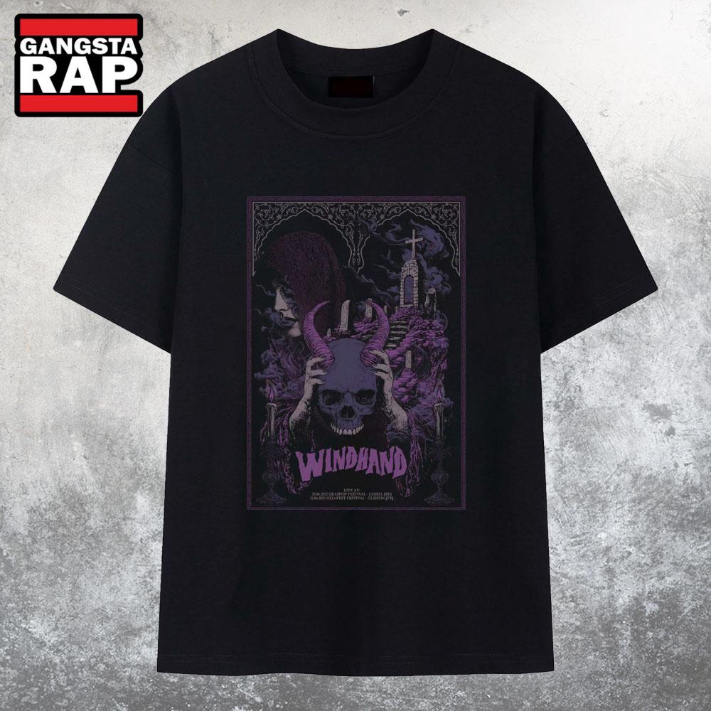 Windhand Jun 20 2025 In Dessel BE T Shirt Windhand Jun 20 2025 In Dessel BE T Shirt