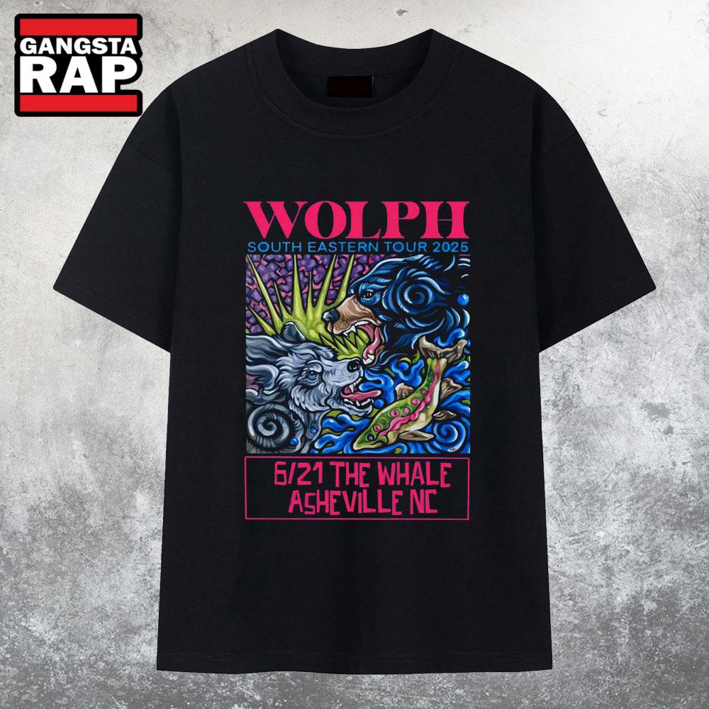 WOLPH The Whale On Jun 21 2025 In Asheville NC T Shirt WOLPH The Whale On Jun 21 2025 In Asheville NC T Shirt