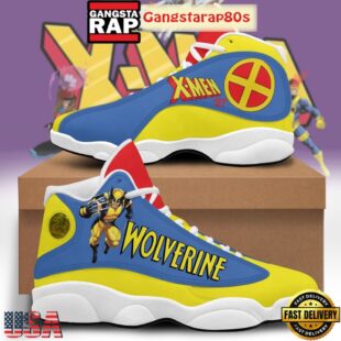Wolverine X-Men '97 Fan Air Jordan 13 Shoes Running Sneakers