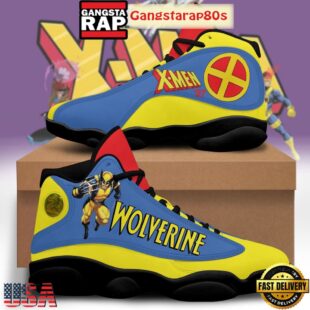 Wolverine X-Men '97 Fan Air Jordan 13 Shoes Running Sneakers