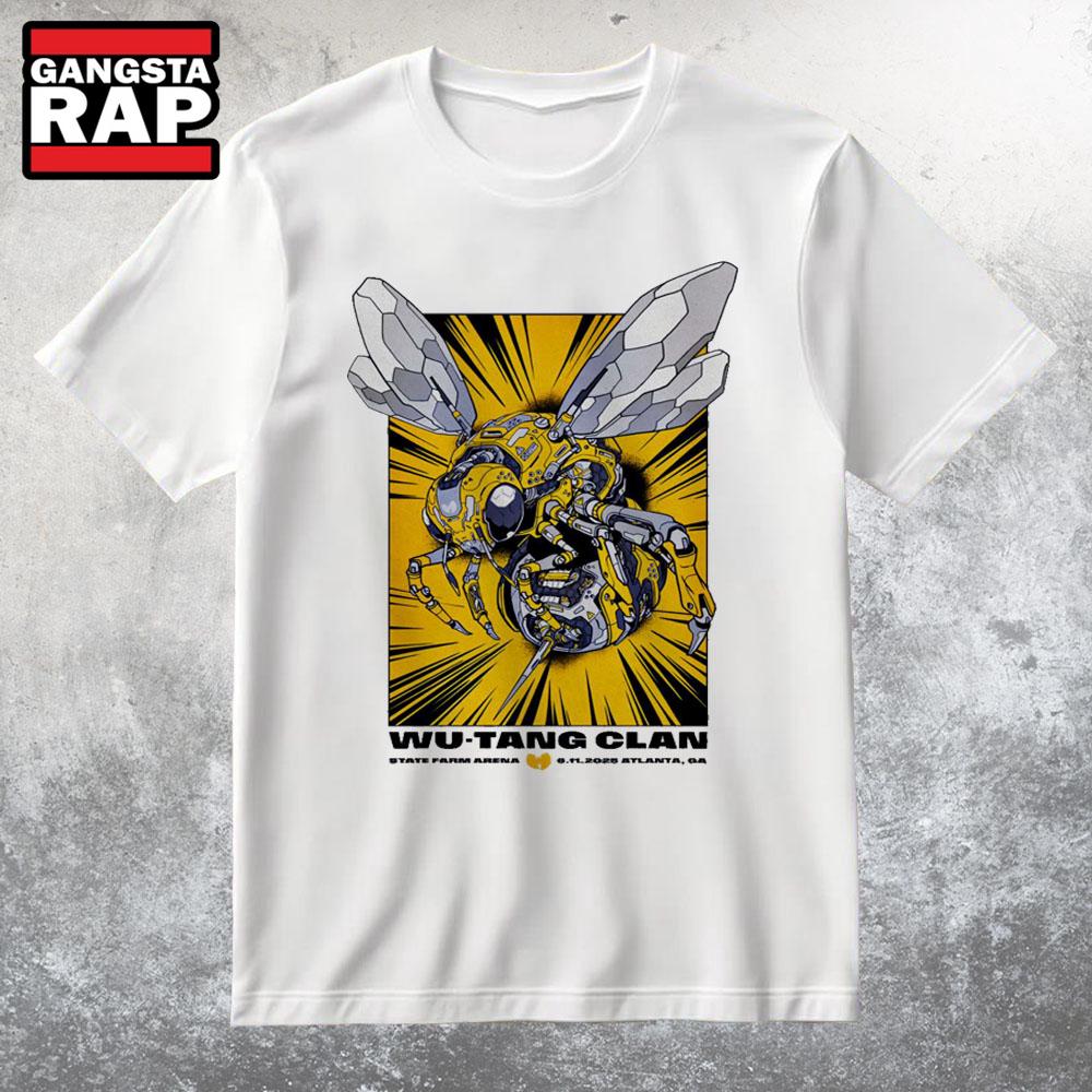 Wu Tang Clan Jun 11 2025 Atlanta GA T Shirt Wu Tang Clan Jun 11 2025 Atlanta GA T Shirt