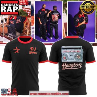 2025 Houston Astros Collab DJ Crew Limited Edition Unisex T-Shirt