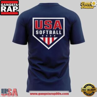 2025 USA Softball Special Edition 3D T Shirt