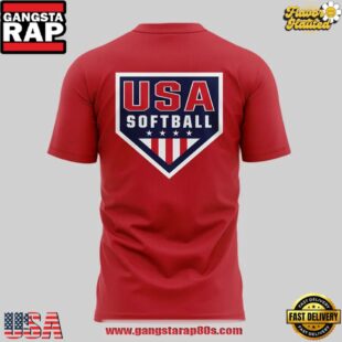 2025 USA Softball Special Edition 3D T Shirt