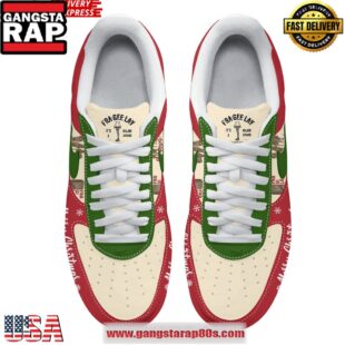 A Christmas Story Limited Edition Air Force 1 Running Sneakers