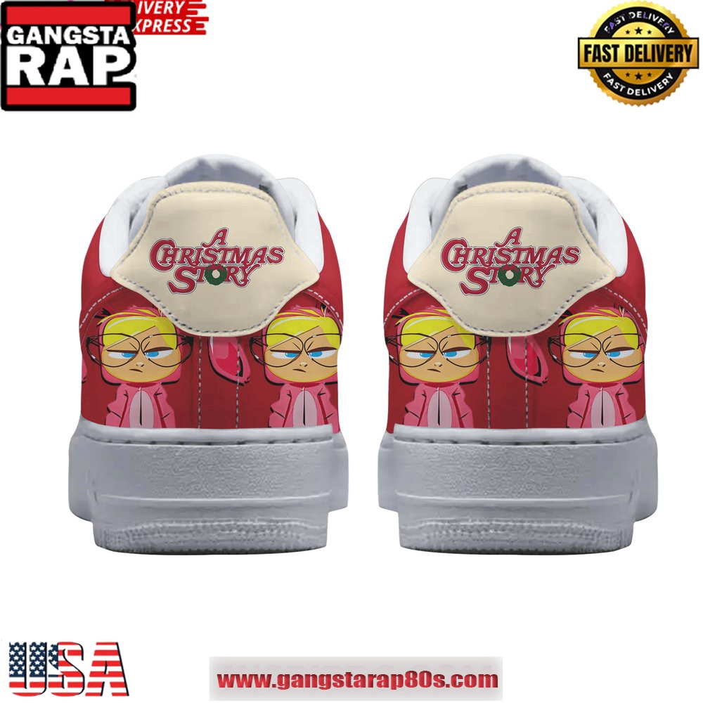 A Christmas Story Limited Edition Air Force 1 Running Sneakers A Christmas Story Limited Edition Air Force 1 Running Sneakers