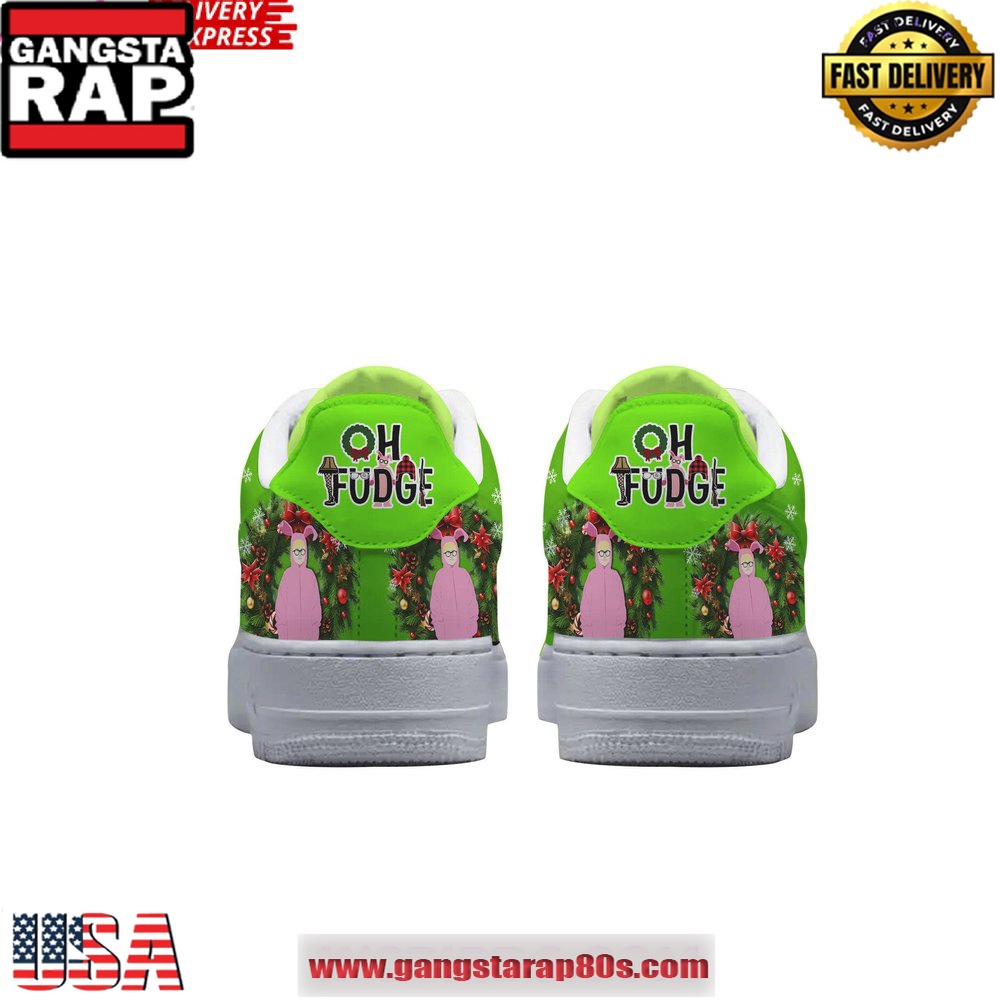A Christmas Story Merry Christmas Limited Air Force 1 Running Sneakers A Christmas Story Merry Christmas Limited Air Force 1 Running Sneakers