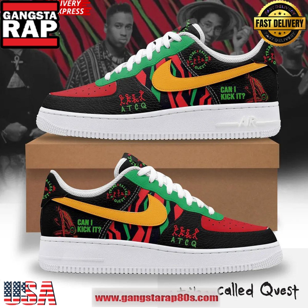 A Tribe Called Quest Can I Kick It Special Air Force 1 Running Sneakers A Tribe Called Quest Can I Kick It Special Air Force 1 Running Sneakers