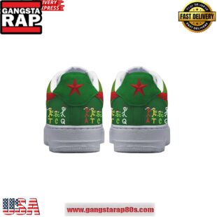 A Tribe Called Quest Hip Hop Limited Edition Air Force 1 Running Sneakers Shoes