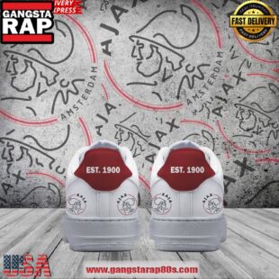 AFC Ajax Godenzonen Limited Edition Air Force 1 Running Sneakers Shoes