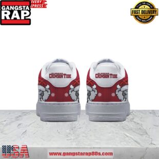 Alabama Crimson Tide Merry Christmas Air Force 1 Running Sneakers Shoes