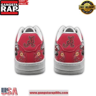 Alabama Crimson Tide Roll Tide Limited Edition Air Force 1 Running Sneakers Shoes