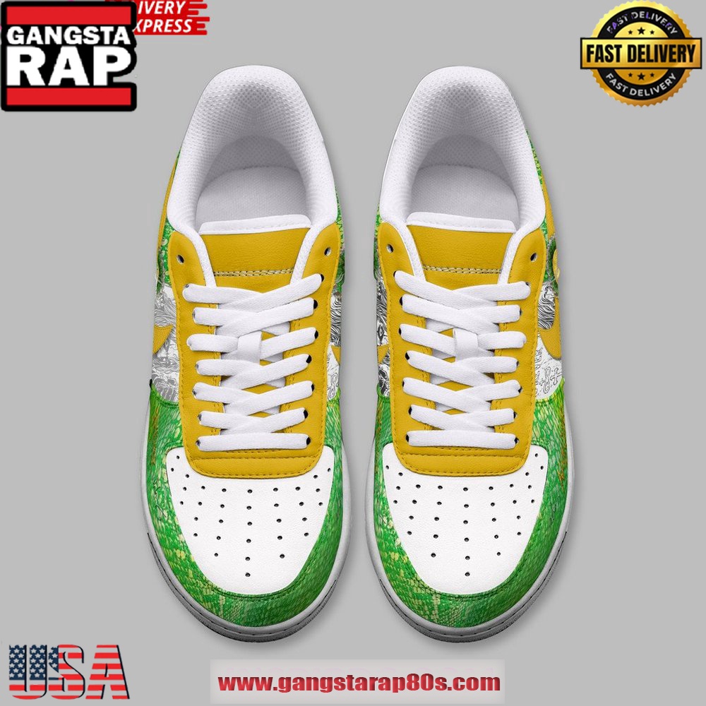 Alice Cooper Band Limited Edition Air Force 1 Running Sneakers Shoes Alice Cooper Band Limited Edition Air Force 1 Running Sneakers Shoes