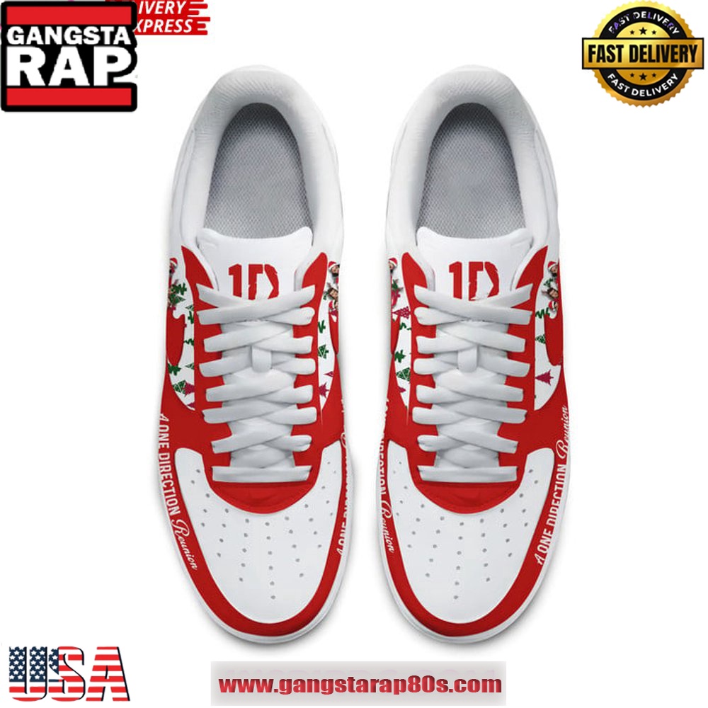 All I Want for Christmas is One Direction Limited Edition Air Force 1 Sneakers Shoes All I Want for Christmas is One Direction Limited Edition Air Force 1 Sneakers Shoes