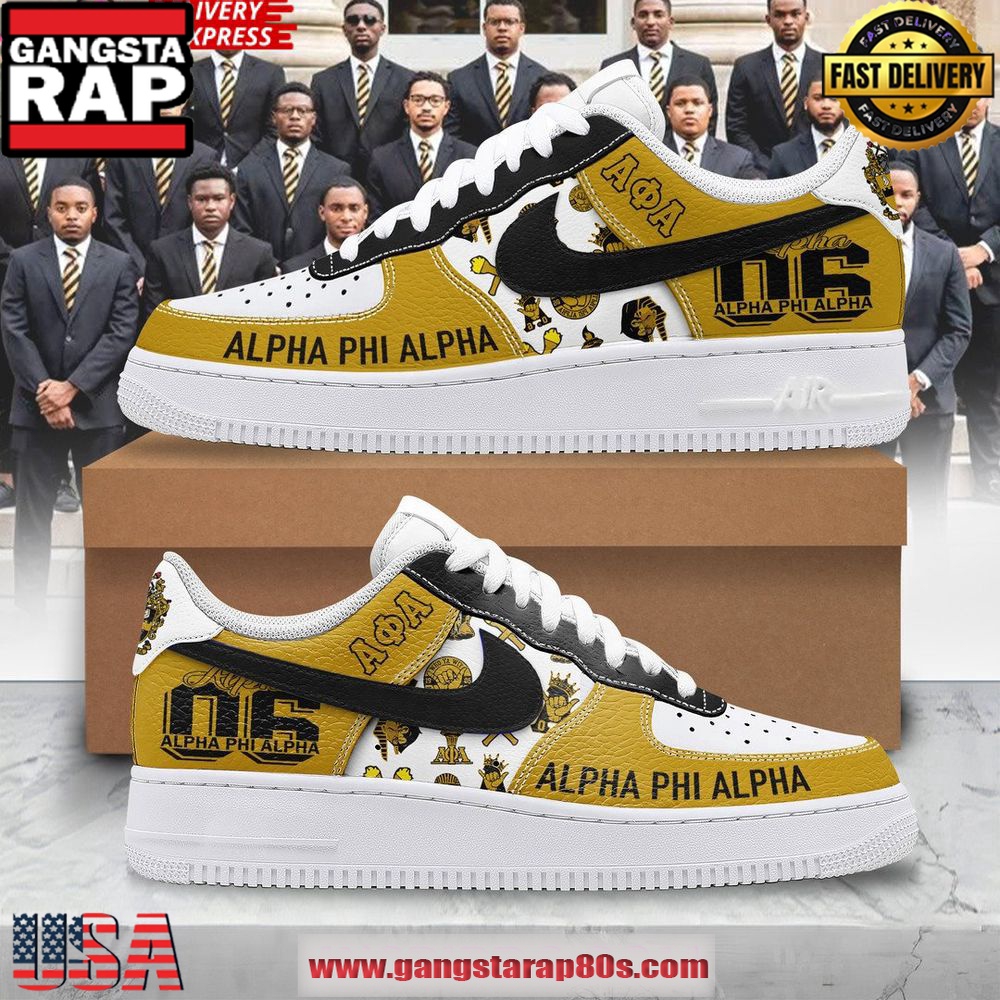 Alpha Phi Alpha Limited Edition Air Force 1 Shoes Running Sneakers Alpha Phi Alpha Limited Edition Air Force 1 Shoes Running Sneakers