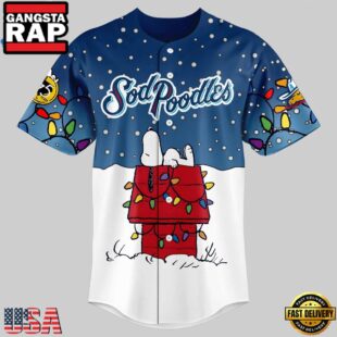 Amarillo Sod Poodles Christmas in July Limited Premium Edition Custom Baseball Jersey