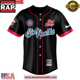 Amarillo Sod Poodles DJ Screw Special Baseball Jersey Shirt