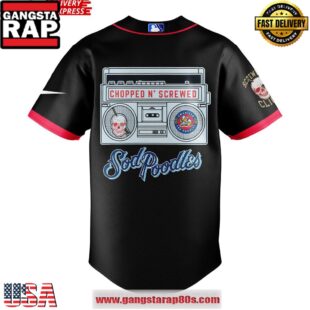 Amarillo Sod Poodles DJ Screw Special Baseball Jersey Shirt