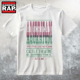 American Aquarium In Bloomington IL On Jul 14 2025 T Shirt