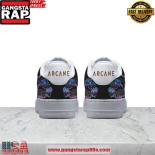 Arcane League of Legends Limited Edition Air Force 1 Running Sneakers Shoes
