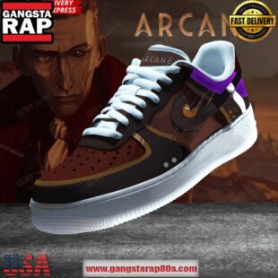 Arcane Silco Limited Edition Air Force 1 Shoes Running Sneakers