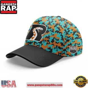 Arizona Rattlers 2025 Military Night Special Edition Classic Cap Hats