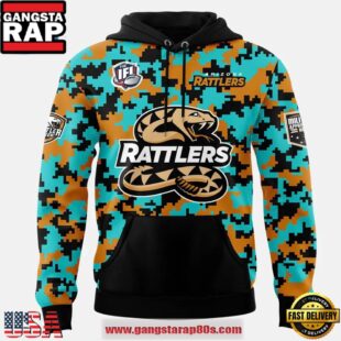 Arizona Rattlers 2025 Military Night Special Edition Unisex Hoodie