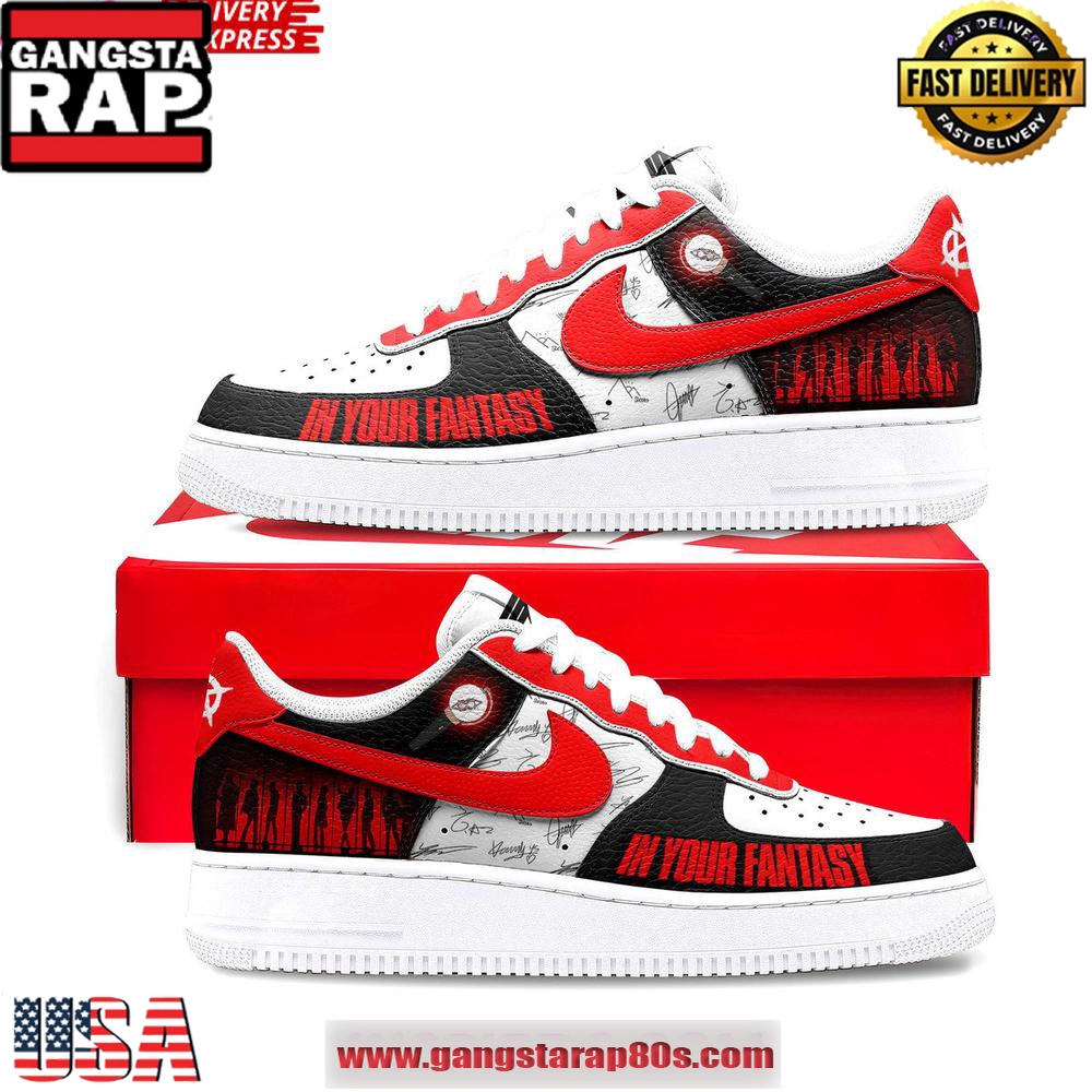 Ateez In Your Fantasy Limited Edition Air Force 1 Sneakers Shoes Ateez In Your Fantasy Limited Edition Air Force 1 Sneakers Shoes