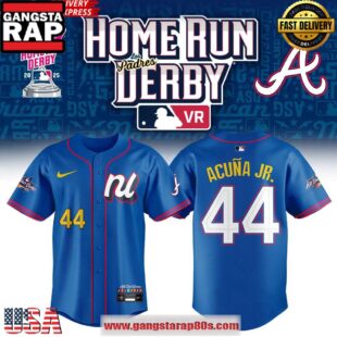 Atlanta Braves Home Run Derby 2025 Special Baseball Jersey Shirt