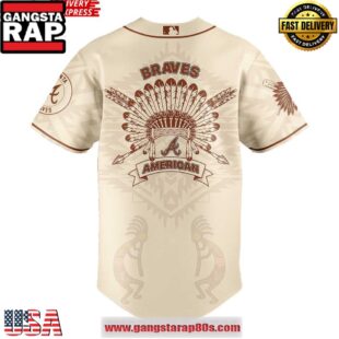 Atlanta Braves Native American Heritage Month 2025 Baseball Jersey Shirt