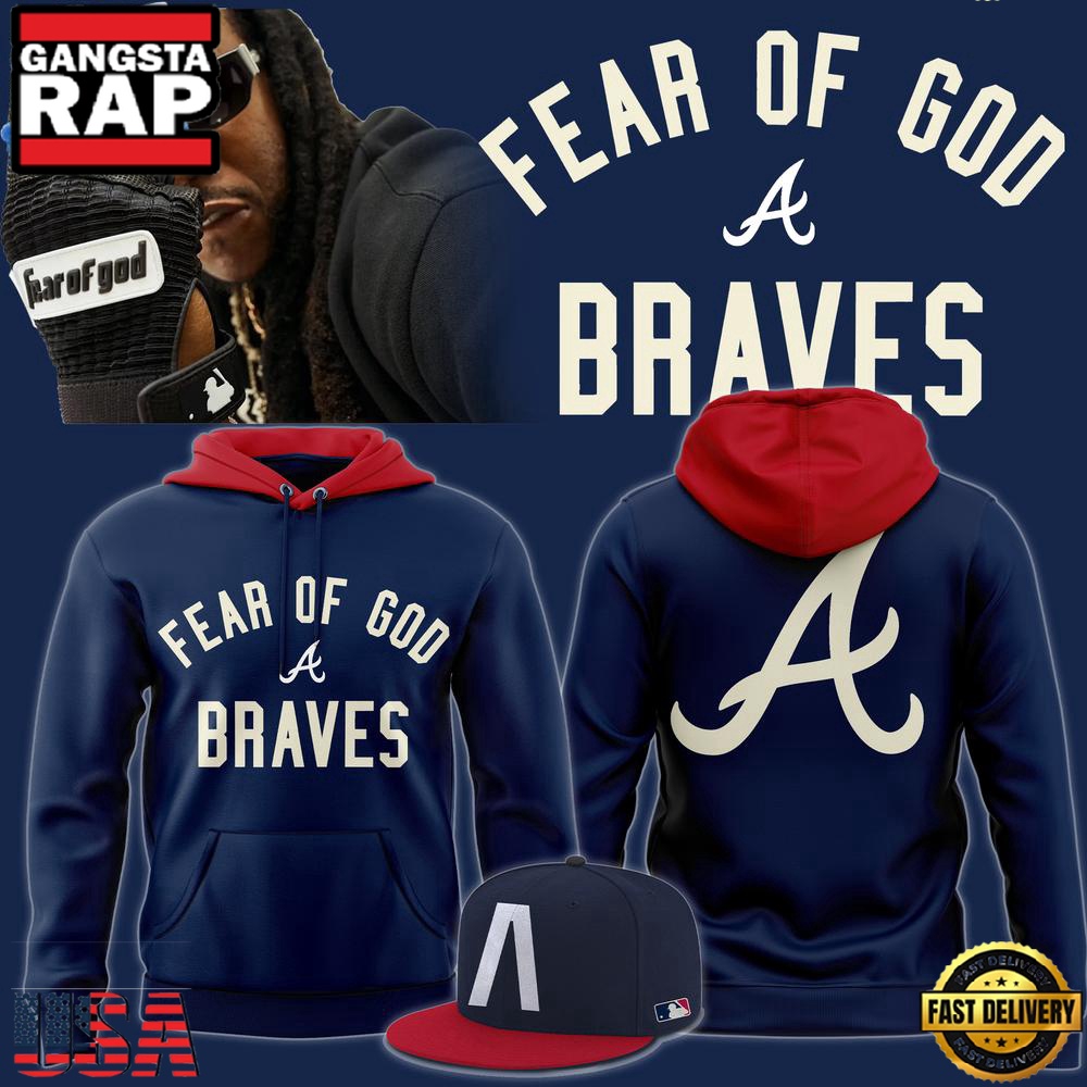 Atlanta Braves x Essentials Fear Of God Atlanta Capsule 2025 MLB All-Star Week Hoodie Atlanta Braves x Essentials Fear Of God Atlanta Capsule 2025 MLB All-Star Week Hoodie