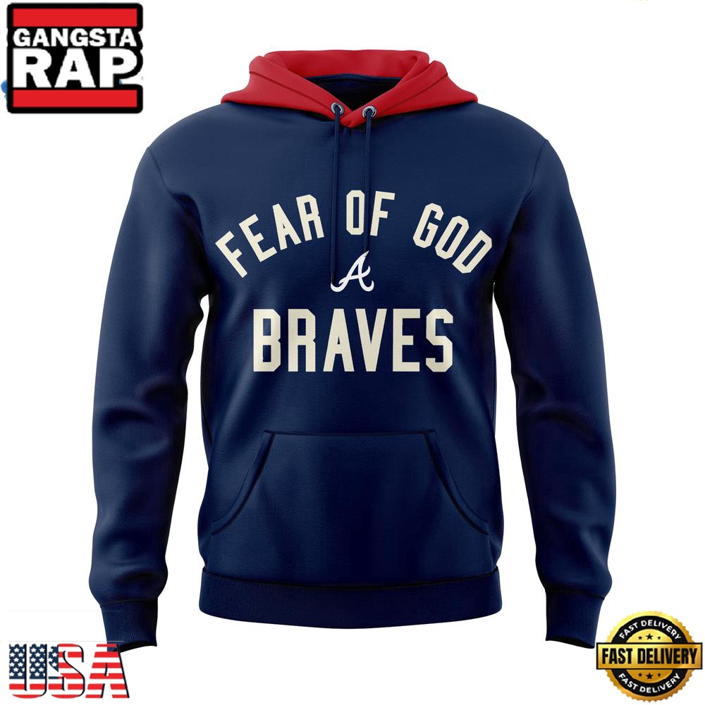 Atlanta Braves x Essentials Fear Of God Atlanta Capsule 2025 MLB All-Star Week Hoodie Atlanta Braves x Essentials Fear Of God Atlanta Capsule 2025 MLB All-Star Week Hoodie