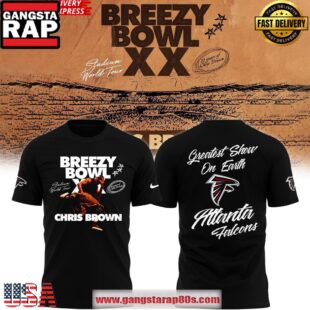 Atlanta Falcons x Chris Brown 2025 3D T-Shirt