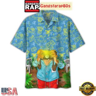 Bad Bunny 2025 Summer Aloha Hawaiian Shirt