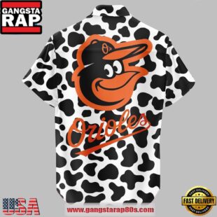 Baltimore Orioles Happy Cow Appreciation Day Limited Edition Hot Summer Hawaiian Shirt
