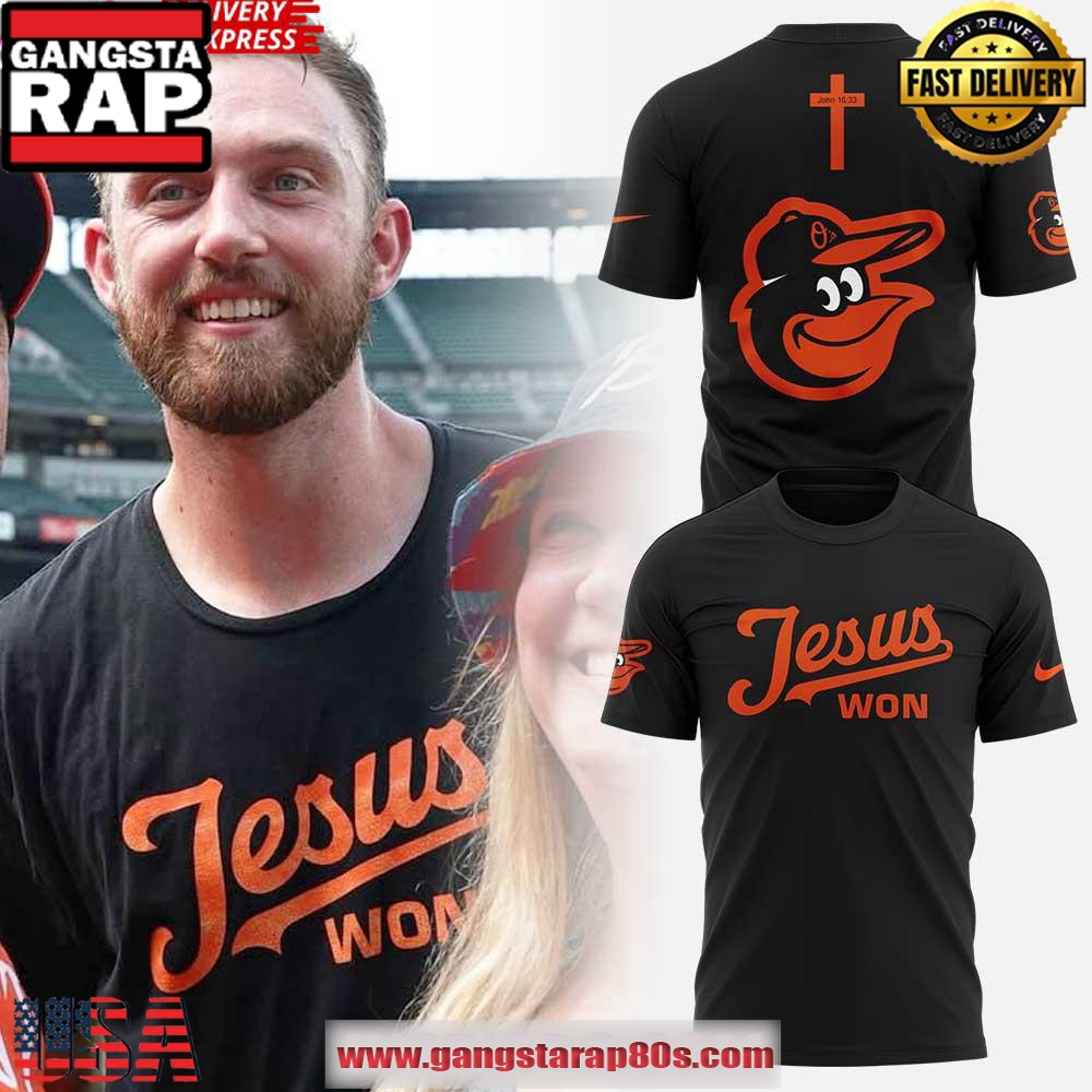 Baltimore Orioles Jesus Won Limited Edition Unisex T-Shirt Baltimore Orioles Jesus Won Limited Edition Unisex T-Shirt
