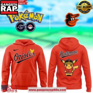 Baltimore Orioles x Pok?mon Go 2025 Unisex Hoodie